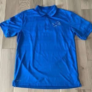 Nike Dri-Fit Polo/ Detroit Lions